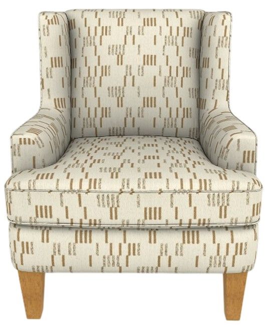 Best® Home Furnishings Customizable Sterling Chair with Honey Birch Legs-1