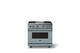 Viking® 5 Series 36" Novembery Sky Pro Style Gas (NG) Range with Polished Chrome Trim-3