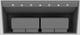 Vent-A-Hood® 54" Gunsmoke Wall Mounted Range Hood-3