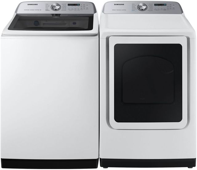 Samsung White Laundry Pair-0