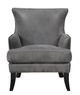 Allwood Furniture Group #135 Bandlands Charcoal Nola Accent Chair-0