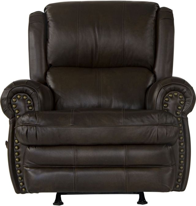 Jackson Furniture Roberto Cocoa Leather Rocker Recliner-2