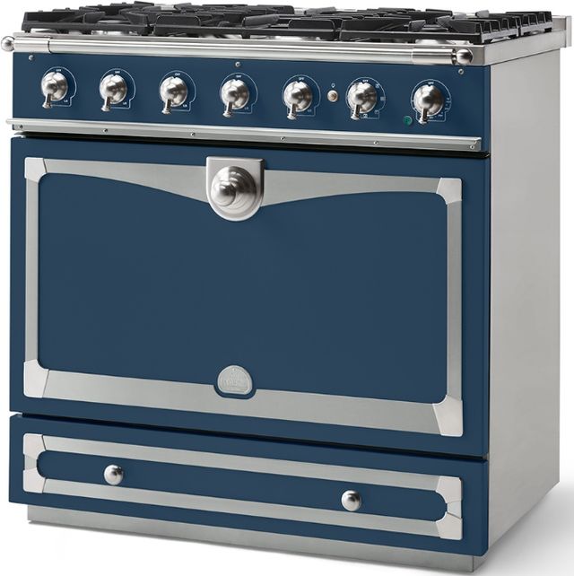 La Cornue CornuFé 90 Albertine 36" Wintersky Pro Style Dual Fuel Range-1