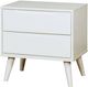 Furniture of America® Lennart II 5-Pieces White Queen Bedroom Collection-2