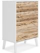 Signature Design by Ashley® Piperton 5-Piece Two-tone Brown/White Full Panel Headboard Set-3