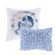Olliix by Clean Urban Habitat Kids Cloud Blue Full/Queen Cotton Reversible Coverlet Set-1