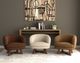 Emerald Home Moira Chili Swivel Accent Chair-1
