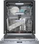 Bosch® 800 Series 24" Stainless Steel Top Control Built In Dishwasher-2