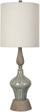 Crestview Collection Soft Blue/Rust Marbella Table Lamp-0