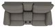 La-Z-Boy® Jay Granite Manual Reclining Loveseat with Console-4