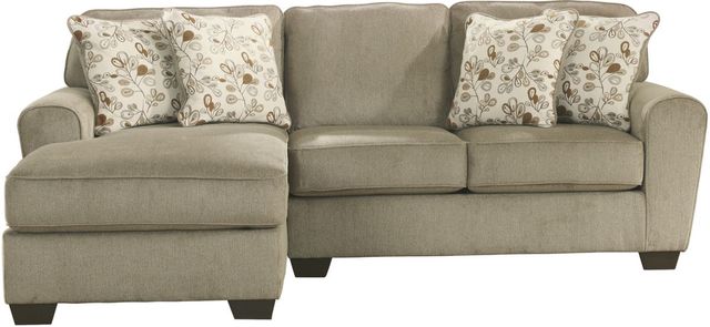 Ashley® Patola Park 2-Piece Patina Left-Arm Facing Loveseat Sectional ...