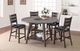 Winners Only® Parkside Gray Round Dining Table-1