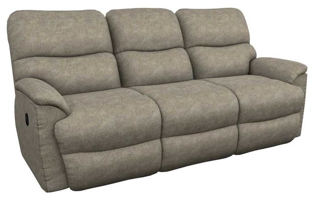 La-Z-Boy® Trouper Sable Manual Reclining Sofa-0