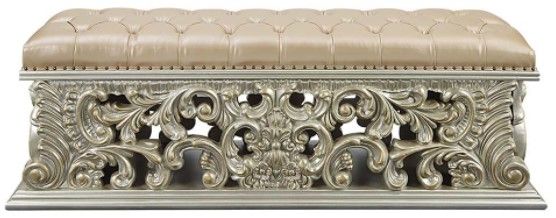 ACME Furniture Sorina Antique Gold Bench-2