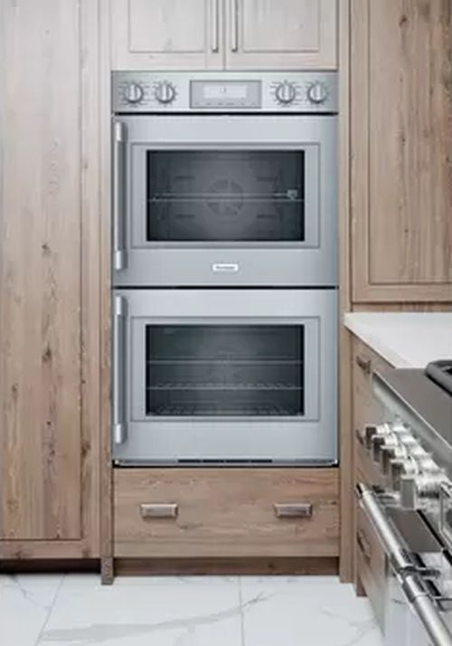 Thermador® Professional 30" Stainless Steel Double Electric Wall Oven-2
