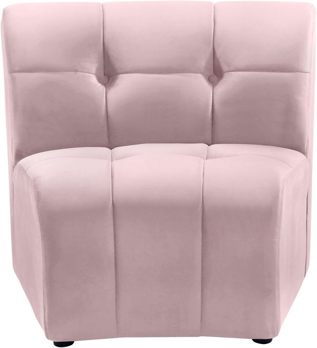 Meridian Furniture Limitless Pink Velvet Modular Chair-0