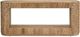 Crestview Gibson Stained Brown Console Table-1