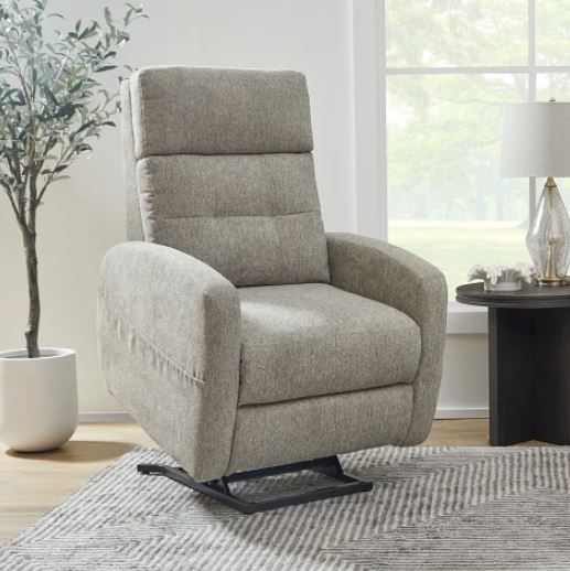 Flexsteel® Customizable Charlotte Power Lift Recliner with Power Headrest and Lumbar-1