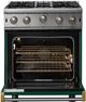 Viking® 5 Series 30" Ivy Liquid Propane Pro Style Gas Range-1