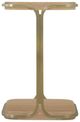 Hooker® Furniture Banyon Bay Desert Oak Accent Table with Brushed Brass Support-3