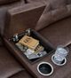 Signature Design by Ashley® Punch Up 5-Piece Walnut Power Reclining Sectional-1