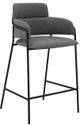 Armen Living Oshen Gray 26" Counter Stool-0