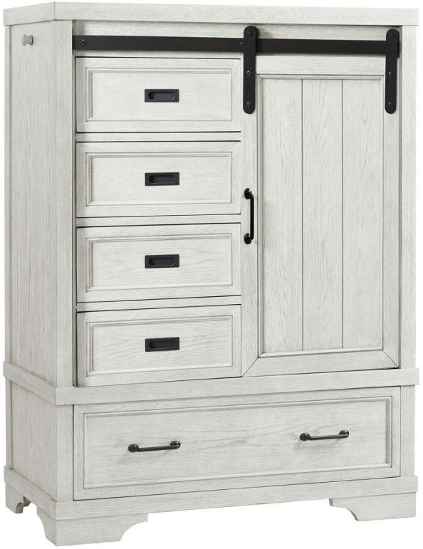 Westwood Design Foundry White Dove Youth Chiffrobe -0