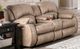 Furniture of America® Elton Light Gray Power Reclining Loveseat-0