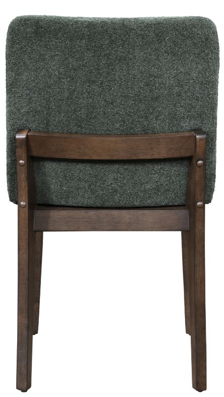 New Classic® Home Furnishings Kody Dark Walnut/Forest Green Dining Side Chair-4