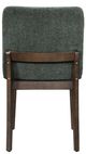 New Classic® Home Furnishings Kody Dark Walnut/Forest Green Dining Side Chair-4