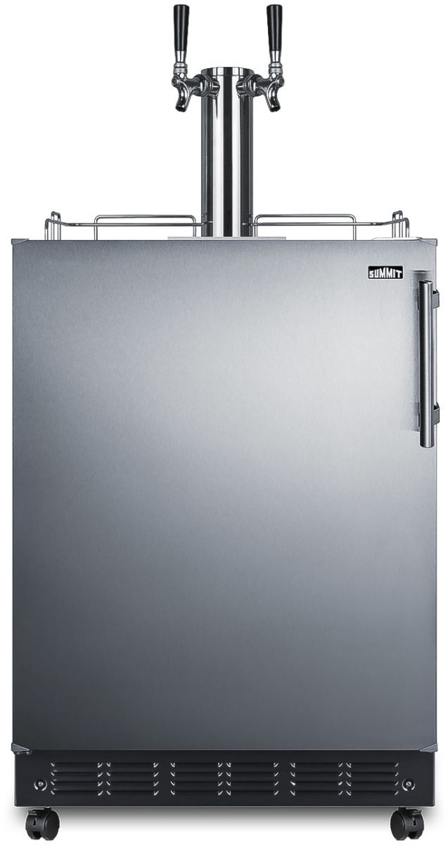 Summit® 24" Stainless Steel Beer Kegerator
