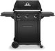 Broil King® Signet™ 320 Shadow 3-Burner Black Freestanding Liquid Propane Grill-0