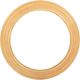TOV Furniture Tanya Natural Round Wall Mirror-0