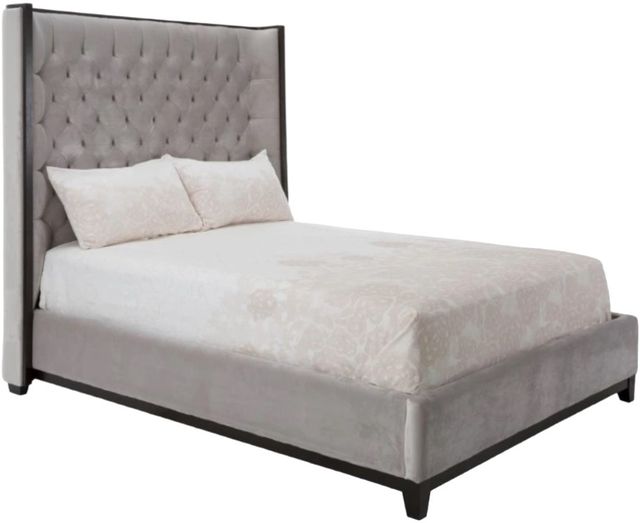 Decor-Rest® Furniture LTD Customizable Carolina 95 Upholstered Queen Panel Bed-0