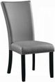 ACME Furniture Caralin 2-Piece Black/Gray Dining Side Chair Set-0