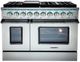 VEZENI Reminiscia 48" Stainless Steel Pro Style Dual Fuel Range-0
