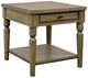 Bernards Tarrington Almond End Table-0