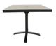 CabanaCoast® Customizable Bay Aluminum 36" Square Outdoor Dining Table-2