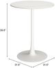 Zuo® Modern Soleil White Steel Outdoor Bar Table-2