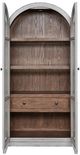 Hammary® Hidden Treasures Gray Arched Display Cabinet-2