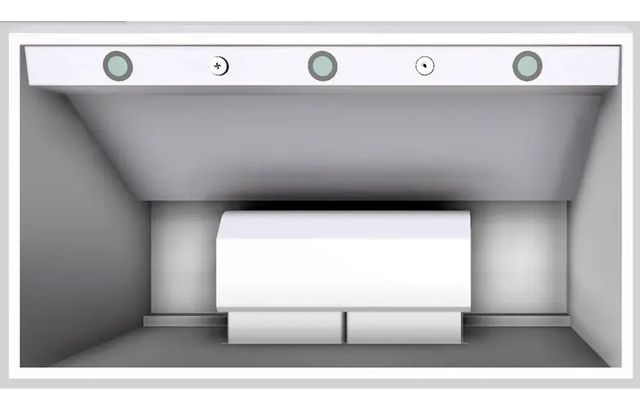 Vent-A-Hood® 48" White Wall Hood-2