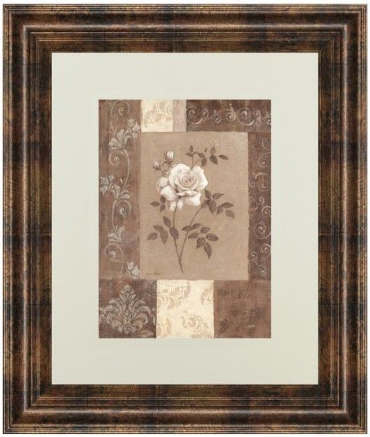 Classy Living Vivian Flasch Single Rose Wall Art-0