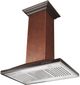 ZLINE Designer Series 36" Hand-Hammered Copper Island Range Hood-2