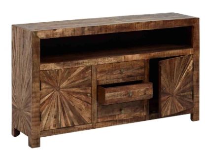 Jaipur Furniture Cayley Brown Media Sideboard-0