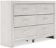 Signature Design by Ashley® Altyra 6-Piece White Full Panel Bed Set-2