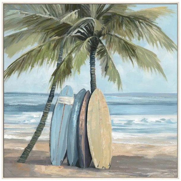 Crestview Collection Sun & Surf Wall Art-0