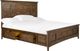 Magnussen Home® Bay Creek Toasted Nutmeg California King Panel Storage Bed-0