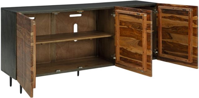 Signature Design by Ashley® Darrey Brown/Natural Accent Cabinet-3