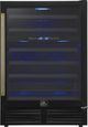 FORNO® Bacchino Series Alta Qualita 24" 4.8 Cu. Ft. Black Wine Cooler -0