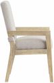 Intercon Arcadia Antique Oak/Beige Upholstered Dining Side Chair-3